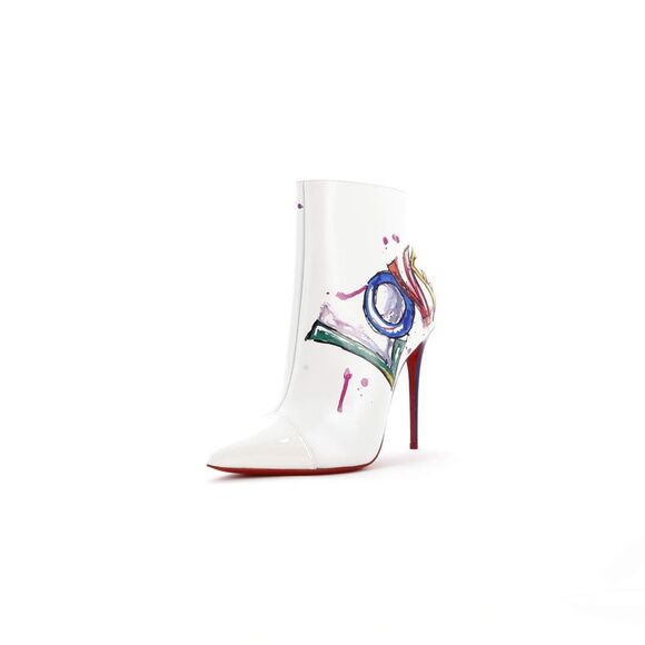 Christian Louboutin Women's So Kate Booty Ankle Boots Printed